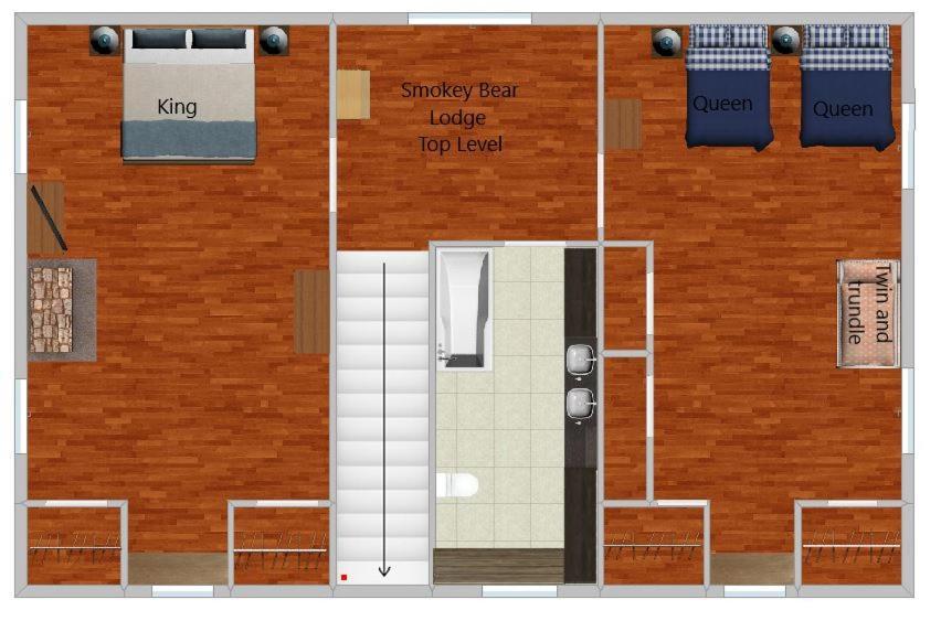 Smoky Bear Lodge With Guest House, Hot Tub, 1089 Free Tickets Each Paid Day, Dollywood And More سيفيرفيل المظهر الخارجي الصورة